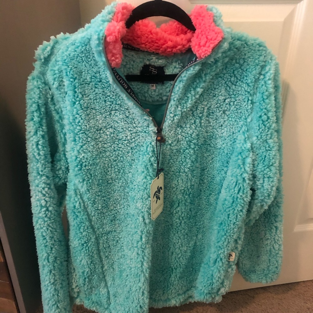 Simply southern Sherpa pullover